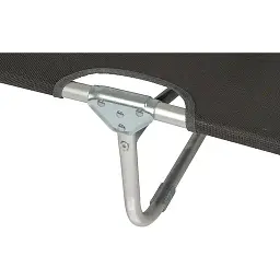 Ліжко розкладне Bo-Camp Sun Lounger 3 Positions Anthracite (1304480) - мініатюра 7