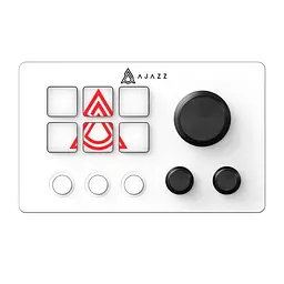 Міні-клавіатура консольна панель / Stream Deck / Ajazz AKP03E / 12 програмованих клавіш / White