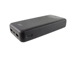 Зовнішній акумулятор (павербанк) XO PB313 20000mAh Black (-PB313-BK) - мініатюра 3