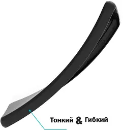 Силіконовий чохол BeCover для Samsung Galaxy A12 SM-A125 / M12 SM-M125 Black (706926) - мініатюра 3