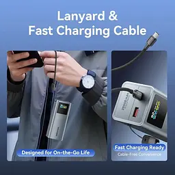 Акумулятор зовнішній (павербанк) Vention 20000mAh 100W (FKC) - мініатюра 4