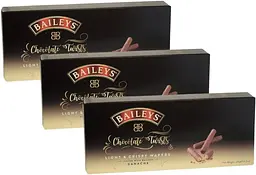 Шоколадні палички твісти BAILEYS CHOCOLATE TWISTS CRISPY WAFERS 120г - мініатюра 2