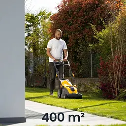 Stiga Газонокосарка аккумуляторна STIGA Combi340eKit 48В 4А·рік 38см 40л 25-75мм ЗП 14кг - мініатюра 5