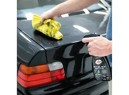 Чорний поліроль із воском Turtle Wax Jet Black Spray Pol Чорний приховує подряпини підсилює колір (53203/15182) - мініатюра 3