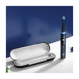 Електрична зубна щітка Oral-B Series 9 DUO iOM9d.2J2.2AD Рожева+Чорна (2) (4210201411574) - мініатюра 9