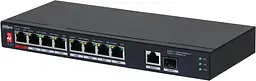 Комутатор мережевий Dahua DH-PFS3110-8ET1GT1GF-96