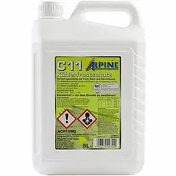 Антифриз Alpine C11 Кuhlerfrostschutz Концентрат зелений 5 л