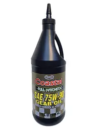 Трансмісійна олива Coastal Full Synthetic 75w90, 0,946 л.