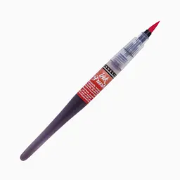 Ручка-пензель з чорнилом Sennelier Ink Brush, Основний червоний (Primary red)