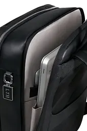 Рюкзак 14,1" Samsonite IMAGE BIZ LEATHER BLACK 38,5x26x13,5 KV2*09002 - мініатюра 11