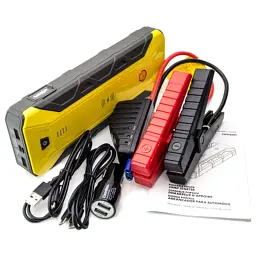 Пуско зарядний пристрій Shell 16000mAh (SH916WC-CB(Grey+Yellow)) - мініатюра 9