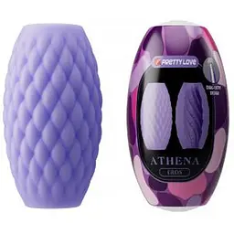 Мастурбатор Pretty Love Athena Eros 7.6 см фіолетовий