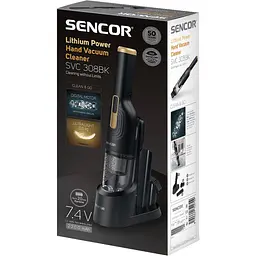 Ручний пилосос Sencor SVC308BK Black - мініатюра 6