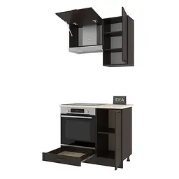 Комплект кухоннний Idea Н-22 100 см Венге темний - мініатюра 2