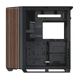 Корпус для ПК APNX V1-W Black (APCM-VI01103.11) - мініатюра 8
