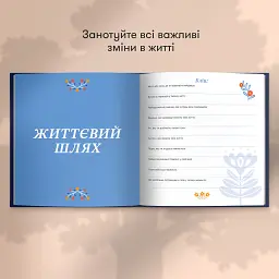Книга спогадів «Історії найкращого тата» темно-синя - мініатюра 8
