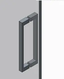 Двері в нішу Koer SR SD04-120x200-TR-01 прозоре скло Easy Clean 10 мм, хром KR5387, універсальні, прозорий, хром - мініатюра 3