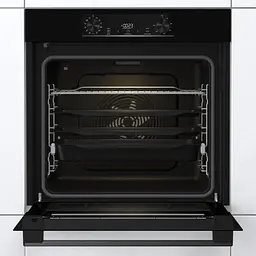 Духова шафа електрична Gorenje 77 л A+ пара дисплей піроліз чорний - мініатюра 3