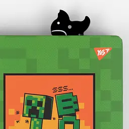 Лінійка-закладка 15см метал. "Yes" Black Dog непрозор. 370637 - мініатюра 2