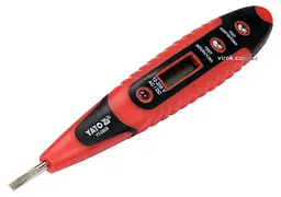Індикатор напруги YATO контрольний LCD цифровий 12-250V (YT-28630) - мініатюра 2