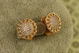 Сережки Xuping Jewelry Оберіг сонцестояння 1,3 см золотисті