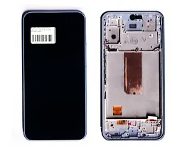 Дисплей Samsung сервісний A546 Galaxy A54 5G фіолетовий + рамка GH82-31232D