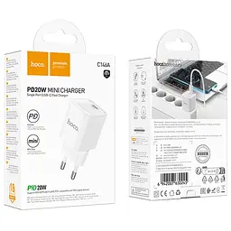 МЗП Hoco C146A Charm PD20W (1USB-C) White - мініатюра 5