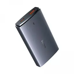 Зарядний пристрій Baseus GaN5 Pro Ultra-Slim 65W 1Type-C+1USB+Cable Type-C to Type-C 100W CCGP150113 Grey