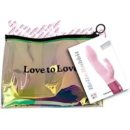 Вібратор-кролик Love To Love Hello Rabbit Rose - мініатюра 4