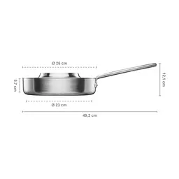 Сотейник Fiskars Norden з кришкою 26 см (1067634) - мініатюра 3