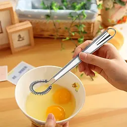 Міні-вінчик пружинний з нержавіючої сталі 20.5 см, Kitchen Master Сріблястий 87348 - мініатюра 8