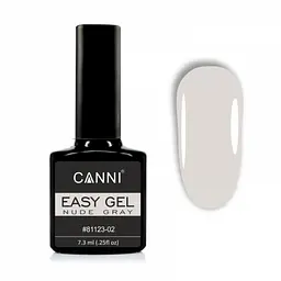 Гель для нарощування Canni Easy gel 02 Nude Gray 7.3 мл - мініатюра 2