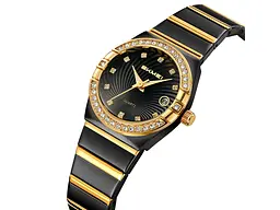 Годинник наручний жіночий 2342BKGD Black-Gold Skmei acs0030006 - мініатюра 3