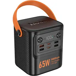 Зовнішній акумулятор Hoco J152 Pro Balance 80000mAh 65W Black (652100) [155755]
