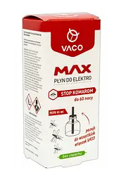 Картридж (рідина) для електрофумігатора Vaco Electro Max 45 мл від комарів, до 60 ночей захисту