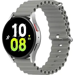 Універсальний ремінець для смарт-годинників DK Ocean Band 22 mm Grey [136592] - мініатюра 4