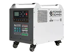 Konner & Sohnen Портативна електростанція KS 2500PS, 2500Вт, 2560 Вт·рік, LifePo4, 31кг