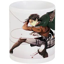 Кухоль GeekLand Атака Титанів Attack on Titan Вторгнення AT.02.028 330 мл білий - мініатюра 3