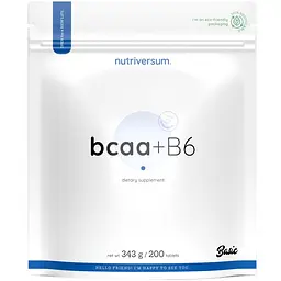 Добавка дієтична Nutriversum BCAA+B6 200 шт.