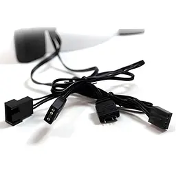 Вентилятор GTL 120 мм Multicolor B3, White/Black (GTL-120LMCB3P ARGB) - мініатюра 5
