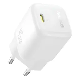 МЗП Baseus EnerFill FN22 Fast Charger PD45W (1USB-C) (E01233) Moon White - мініатюра 3