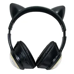 Блютуз навушники дитячі з чорними вушками MDR CAT BT CUTER AKZ 01 - мініатюра 2