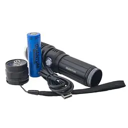 Ліхтар Quantum Solid-H 10W LED з USB-C + Li-ion21700/4000mAh (QM-FL1020-21700/4000-PB) - мініатюра 8