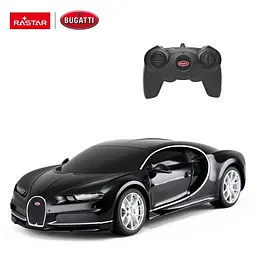 Машинка Rastar Bugatti Chiron на управлінні R/C 1:24 чорний 76100 - мініатюра 2