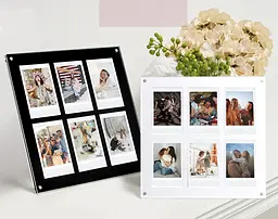 Фоторамка Fujifilm Instax Mini на 6 фото акрилова біла - мініатюра 5