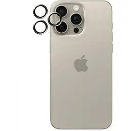 Захисне скло iLera FocusPro Lens for Camera для Apple iPhone 15 Pro/15 Pro Max Natural Titanium [iLFPNT15PrMx] [97712] - мініатюра 3