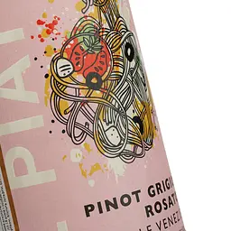 Вино Il Piatto Pinot Grigio DOC Delle Venezie Blush рожеве сухе 0.75 л - мініатюра 3