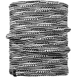 Бафф Buff Neckwarmer Knitted and Polar Fleece Чорний-Білий
