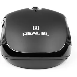 Комп'ютерна мишка Real-El RM-331W Wireless Black (EL123200044) - мініатюра 9