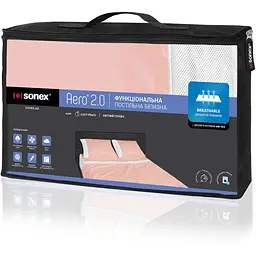 Постільна білизна Sonex Aero 2.0 Light Peach євро (SO102213) - мініатюра 5